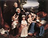 John Singleton Copley The Copley Family painting